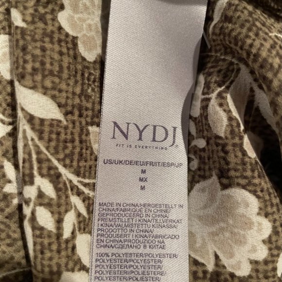 NYDJ Long Sleeve Button Blouse - M - Picture 9 of 9